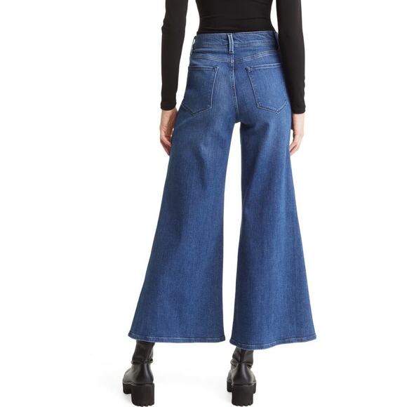 Frame Le Palazzo Crop Jeans Size 25 - Picture 2 of 7